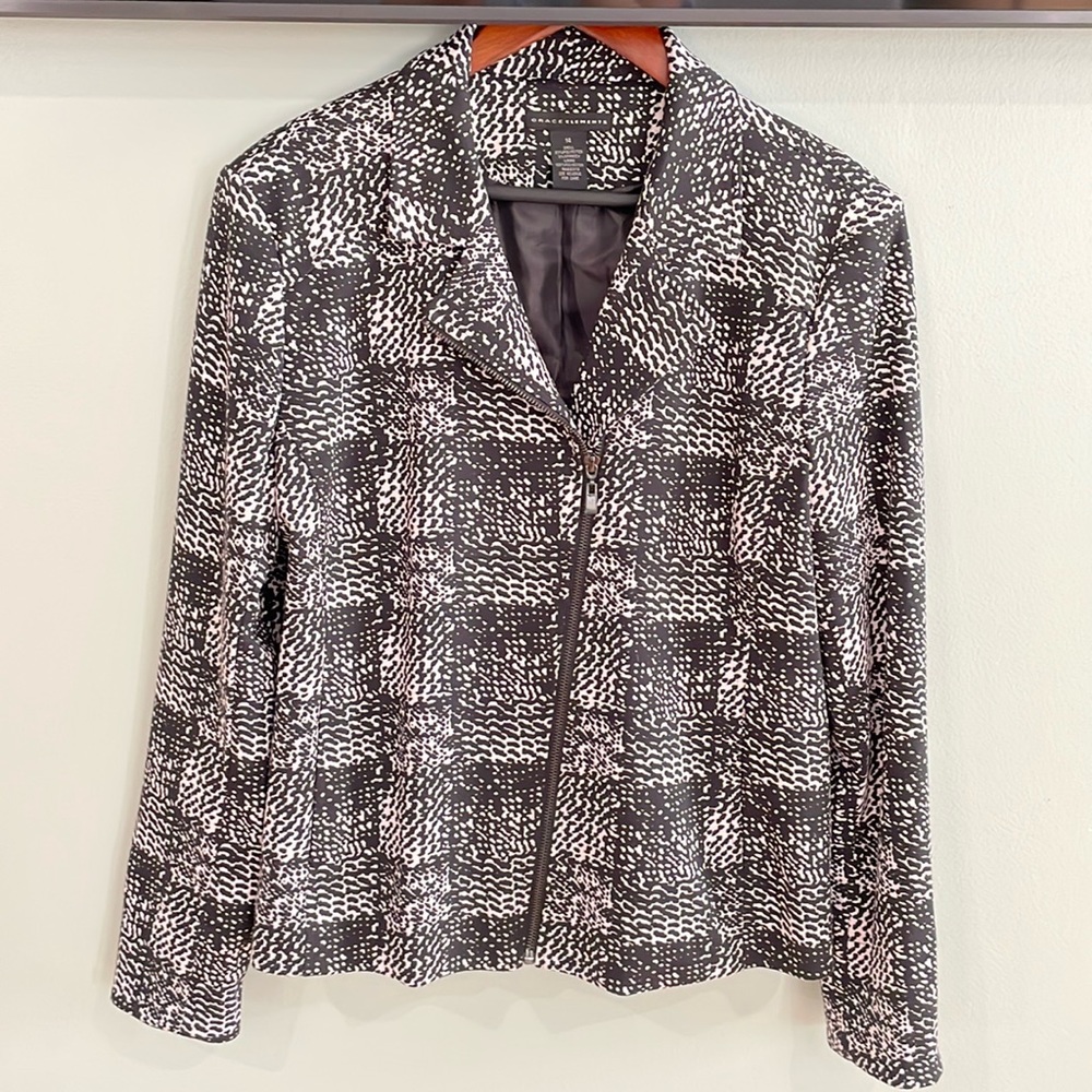 Euc Grace Elements Fully Lined Zip Front Jacket - image 1